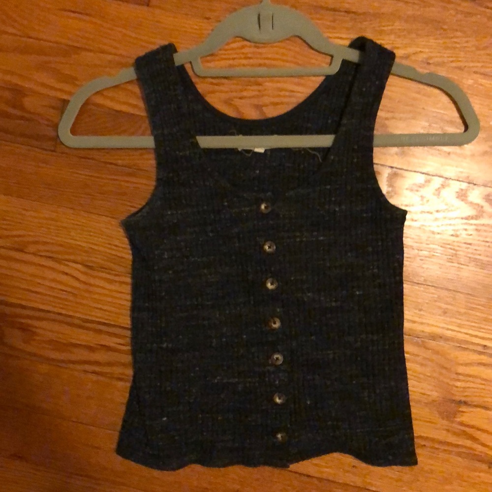 Madewell Cropped Sweater Tank
